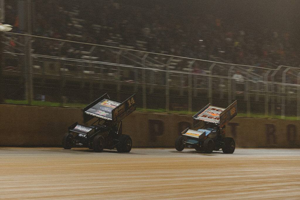 His third win of the season came in his return to Sprint Car racing eight weeks after crashing. His third win of the season came in his return to Sprint Car racing eight weeks after crashing.